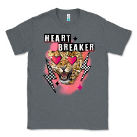 Charcoal Heather Heart breaker Valentine's Day Classic Tee - FaDigitalArtStudio