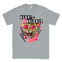 Heather Grey Heart breaker Valentine's Day Classic Tee - FaDigitalArtStudio