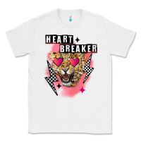 White Heart breaker Valentine's Day Classic Tee - FaDigitalArtStudio
