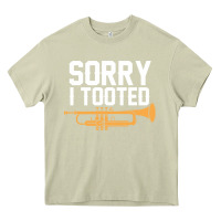 Mossy sorry i tooted funny trumpet player pun gift sarcastic humor quote Heavy Core Tee - linhVisuals