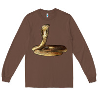 Chestnut king cobra snake Long Sleeve Tee - LillyAllenDesigns