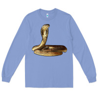 Colony Blue king cobra snake Long Sleeve Tee - LillyAllenDesigns