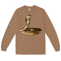 Toasted Coconut king cobra snake Long Sleeve Tee - LillyAllenDesigns