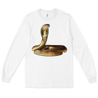 White king cobra snake Long Sleeve Tee - LillyAllenDesigns