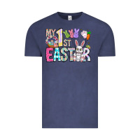 Vintage Denim My 1st Easter Vintage Tee - CowhideDigitalArt