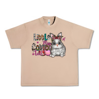 Burro Little Miss Cotton Tail Urban Heavy Tee - CowhideDigitalArt