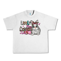Lunar Rock Little Miss Cotton Tail Urban Heavy Tee - CowhideDigitalArt