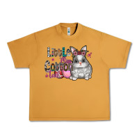 Peanut Butter Little Miss Cotton Tail Urban Heavy Tee - CowhideDigitalArt