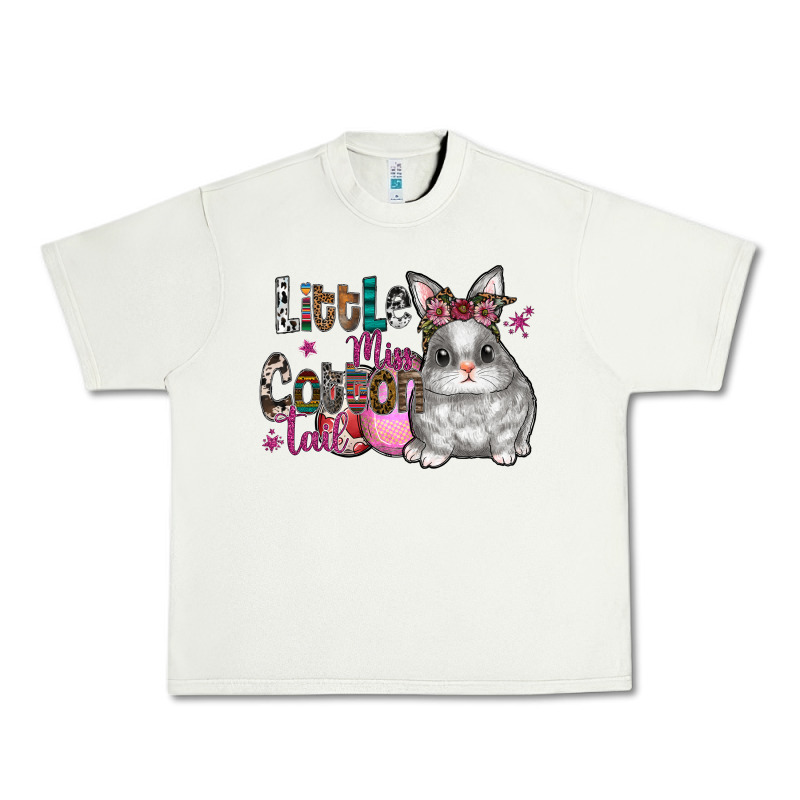 Little Miss Cotton Tail Urban Heavy Tee by CowhideDigitalArt | Teevron