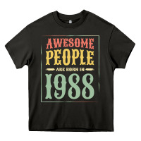 Asphalt vintage 1988 awesome people are born in 1988 31st birthday gift for me Heavy Core Tee - linhVisuals