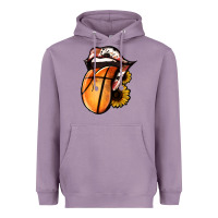Lavender Basketball Tongue Heavyweight Hoodie - Jasminsmagicworld