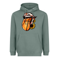 Sage Basketball Tongue Heavyweight Hoodie - Jasminsmagicworld