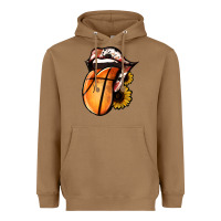 Toasted Coconut Basketball Tongue Heavyweight Hoodie - Jasminsmagicworld