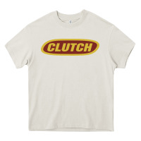 Cream clutch Heavy Core Tee - linhVisuals