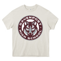 Cream davenport high school, davenport Heavy Core Tee - linhVisuals