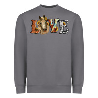 Storm love horse sunflower Heavyweight Sweatshirt - RanaPortraitStore