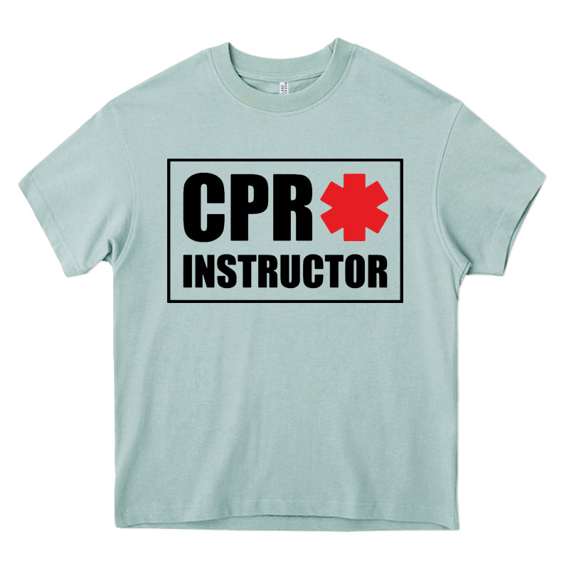 Cpr Instructor Heavy Core Tee by linhVisuals | Teevron