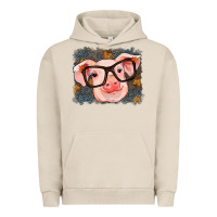 Pigment French Oak Fall Autumn Pig Urban Hoodie - RanaPortraitStore
