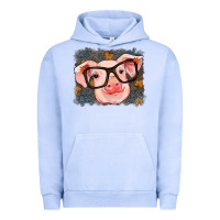 Pigment Grape Ice Fall Autumn Pig Urban Hoodie - RanaPortraitStore