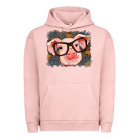 Pigment Salmon Fall Autumn Pig Urban Hoodie - RanaPortraitStore