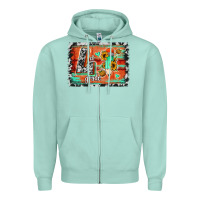 Seafoam western back to school 4th grade Zipper Hoodie - Jasminsmagicworld