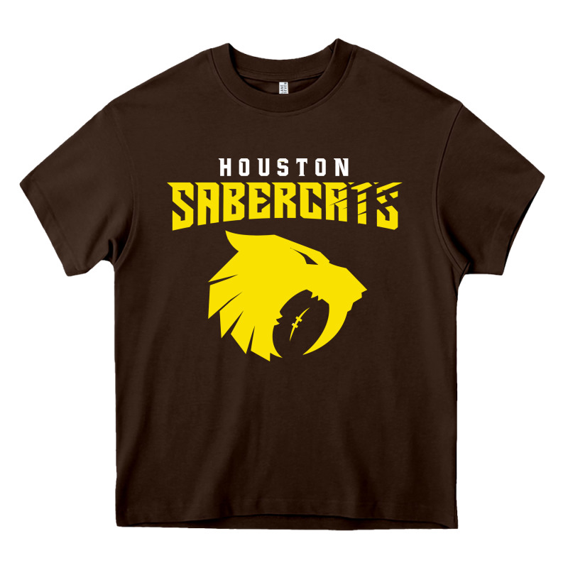 Houston Sabercats Heavy Core Tee by linhVisuals | Teevron