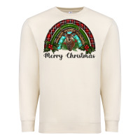 Sandshell reindeer rainbow christmas Premium Sweatshirt - RanaPortraitStore