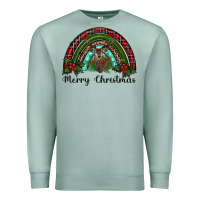 Seafoam reindeer rainbow christmas Premium Sweatshirt - RanaPortraitStore