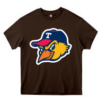 Chocolate Brown mud hens Heavy Core Tee - linhVisuals