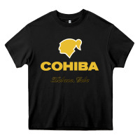 Black nice cohiba - habana cuba Heavy Core Tee - linhVisuals