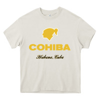 Cream nice cohiba - habana cuba Heavy Core Tee - linhVisuals