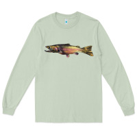 Matcha Steelhead Trout Long Sleeve Tee - LillyAllenDesigns