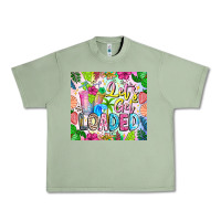 Oil Green Lets Get Loaded Urban Heavy Tee - CowhideDigitalArt