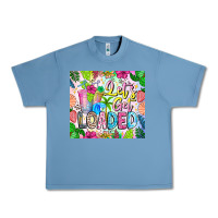 Pebble Blue Lets Get Loaded Urban Heavy Tee - CowhideDigitalArt