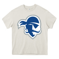 Cream seton hall pirates Heavy Core Tee - linhVisuals