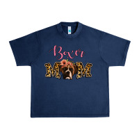 Navy Boxer Mom Urban Heavy Tee - Jasminsmagicworld