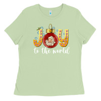 Matcha Joy To The World Ladies Tee - CowhideDigitalArt