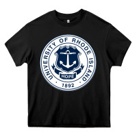 Black university of rhode island Heavy Core Tee - linhVisuals