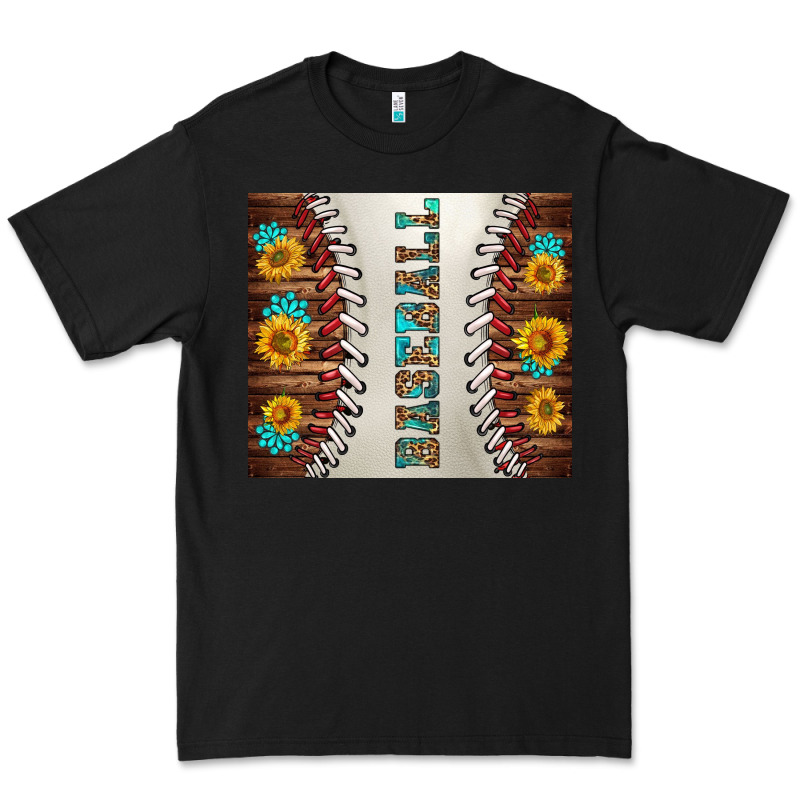 Baseball With Sunflower And Gemstone Tumbler Premium Tee by BundleAndBundleShop | Teevron