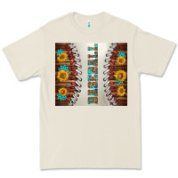 Bone baseball with sunflower and gemstone tumbler Premium Tee - BundleAndBundleShop