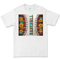 White baseball with sunflower and gemstone tumbler Premium Tee - BundleAndBundleShop