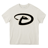 Cream D Backs Baseball Heavy Core Tee - linhVisuals