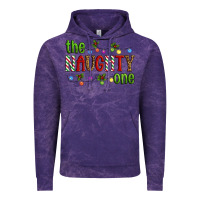 Cloud Purple The Naughty One Christmas Vintage Hoodie - Artiststas