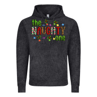 Vintage Black The Naughty One Christmas Vintage Hoodie - Artiststas