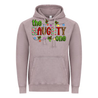 Vintage Zinc The Naughty One Christmas Vintage Hoodie - Artiststas