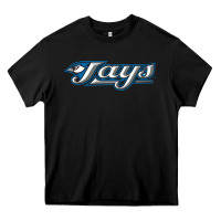 Black The Jays Baseball Heavy Core Tee - linhVisuals