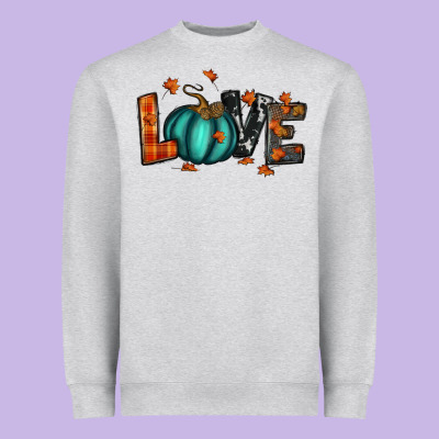 Fall Love Heavyweight Sweatshirt Designed By Ranaportraitstore