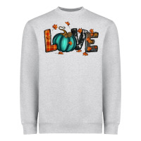 Heather Grey fall love Heavyweight Sweatshirt - RanaPortraitStore