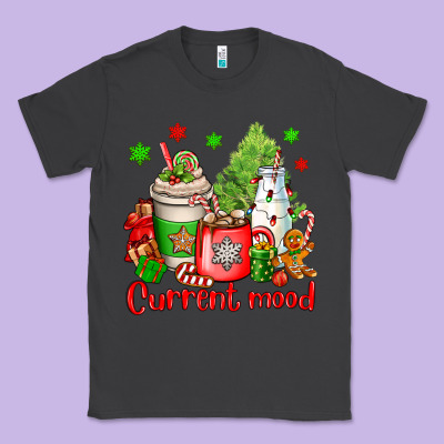 Current Mood Christmas Classic Tee Designed By Oliviacreatesart