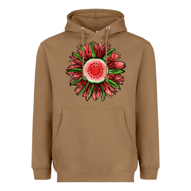 Watermelon Sunflower Heavyweight Hoodie by Jasminsmagicworld | Teevron
